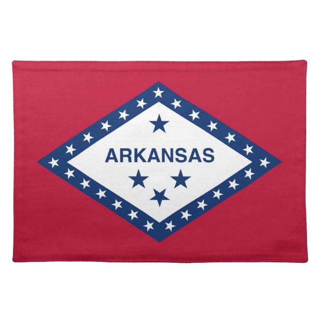 Arkansas Flag American MoJo Placemat (Front)