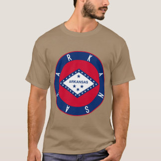 Arkansas Flag Decal T-Shirt