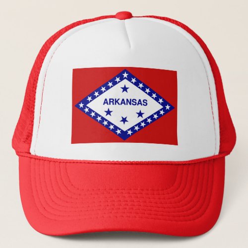 Arkansas Flag Hat