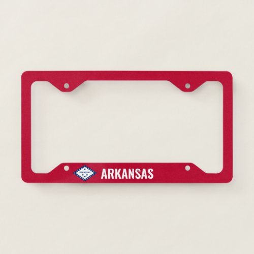 Arkansas Flag License Plate Frame