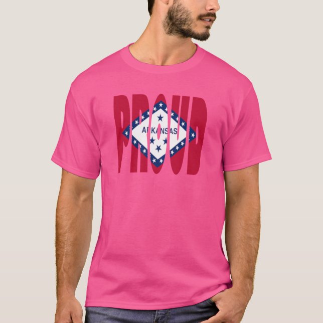 Arkansas Flag Little Rock Arkansas Arkansan Arkani T-Shirt (Front)