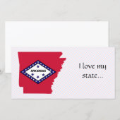 Arkansas Flag Map (Front/Back)