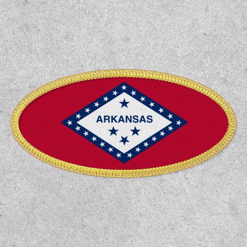 Arkansas Flag Patch