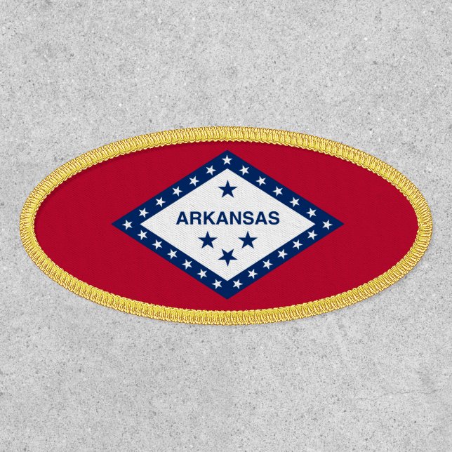 Arkansas Flag Patch (Front)