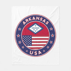 Arkansas Fleece Blanket