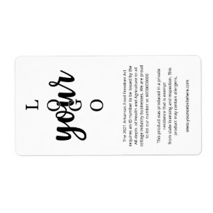 Arkansas Food Freedom Act Required Labeling Label