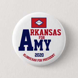 Arkansas for Amy Klobuchar for President 2020 Button
