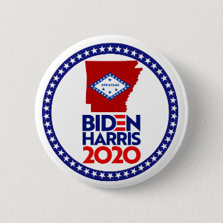 Arkansas for Biden Harris 2020 Button