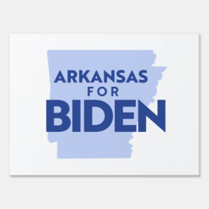 Arkansas For Biden Sign