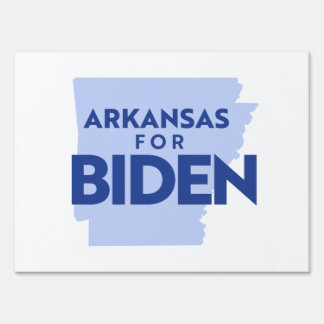 Arkansas For Biden Sign