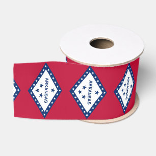 Arkansas Grosgrain Ribbon