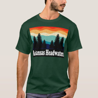 Arkansas Headwaters Colorado Retro T-Shirt