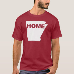 Arkansas Home Away From State T-Shirt Tees