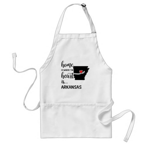 Arkansas home is where the heart is adult apron