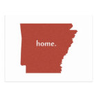 Arkansas State Map Postcard | Zazzle.com