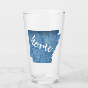 Arkansas Home Wood Grain Glass