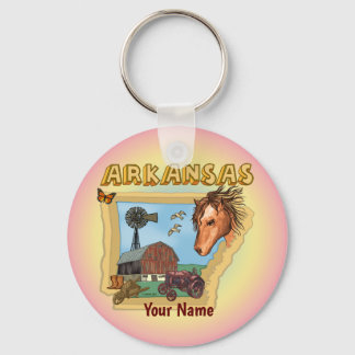 Arkansas keychain