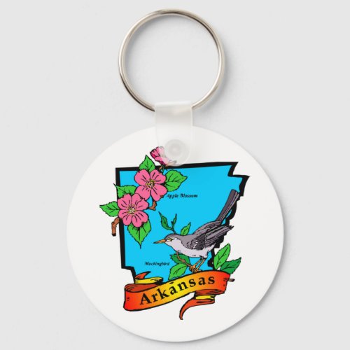 Arkansas Keychain