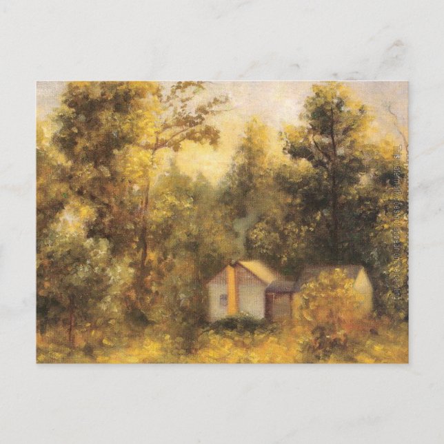 Arkansas Landscape 1920's Motley Holiday Postcard (Front)