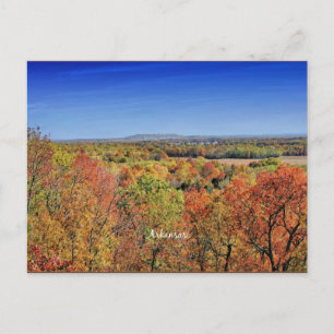 Arkansas landscape, Autumn Postcard