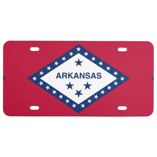 Arkansas License Plate