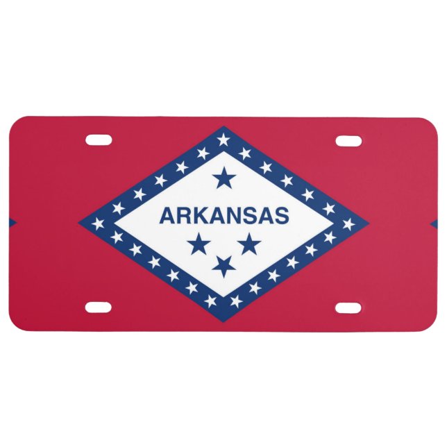 Arkansas License Plate (Front)