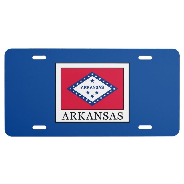 Arkansas License Plate (Front)