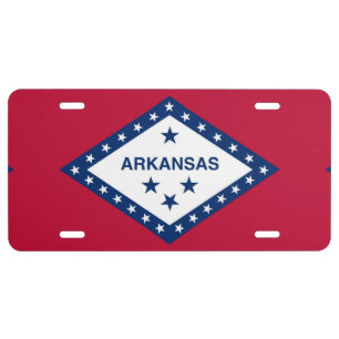 Arkansas License Plate