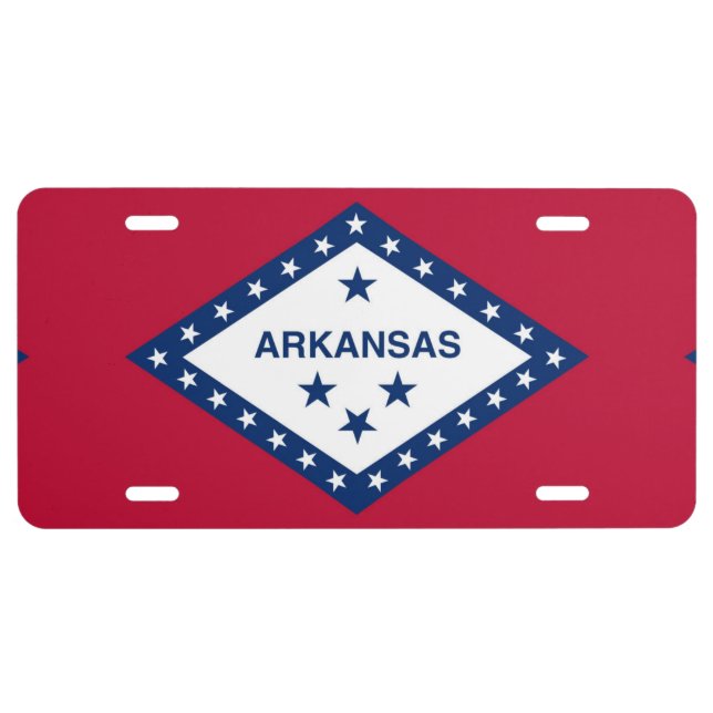 Arkansas License Plate (Front)