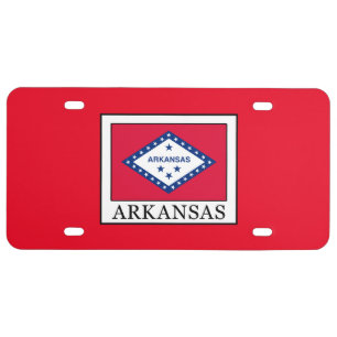 Arkansas License Plate