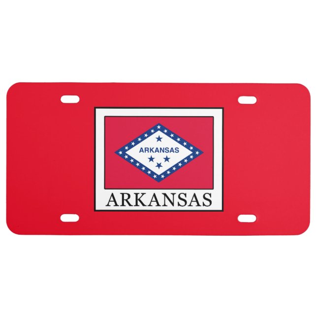 Arkansas License Plate (Front)