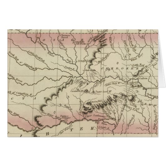 Arkansas, Oklahoma Cards (Front Horizontal)
