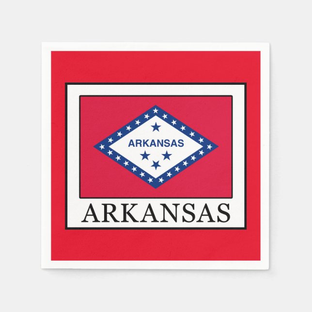 Arkansas Paper Napkins (Front)