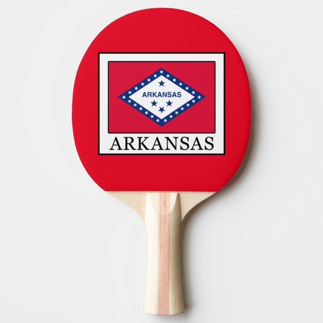 Arkansas Ping Pong Paddle (Front)