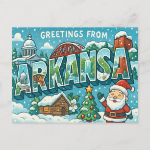 ARKANSAS Postcard