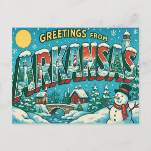 ARKANSAS Postcard