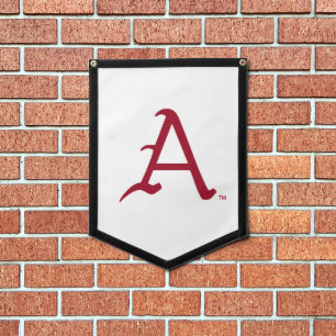 Arkansas Razorbacks Classic "A" Baseball Logo Pennant