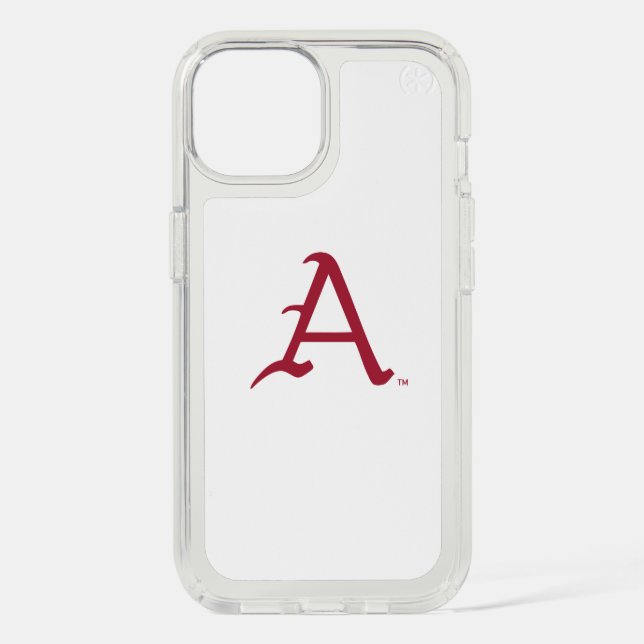 Arkansas Razorbacks Classic "A" Baseball Logo Speck iPhone Case (Front)