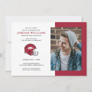 Arkansas Razorbacks Football Helmet Announcement