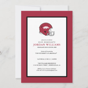 Arkansas Razorbacks Football Helmet Announcement