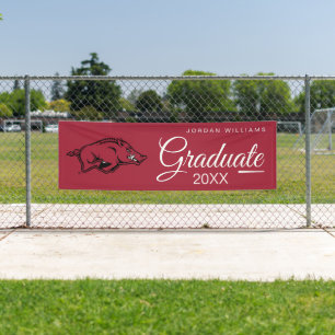 Arkansas Razorbacks Graduate Banner