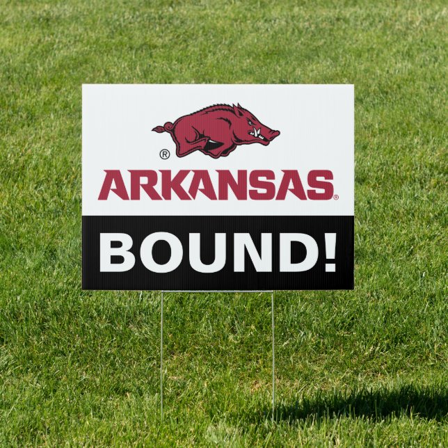 Arkansas Razorbacks Logo Sign (Insitu)