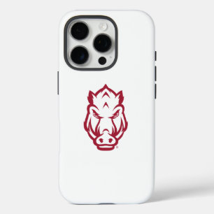Arkansas Razorbacks Mascot Logo iPhone 16 Pro Case