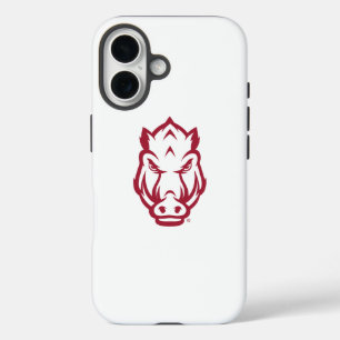 Arkansas Razorbacks Mascot Logo iPhone 16 Case