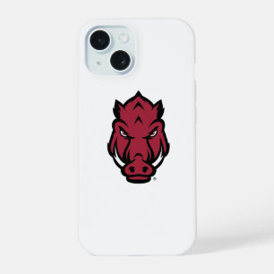 Arkansas Razorbacks Mascot Logo iPhone 15 Case
