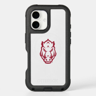 Arkansas Razorbacks Mascot Logo iPhone 16 Case