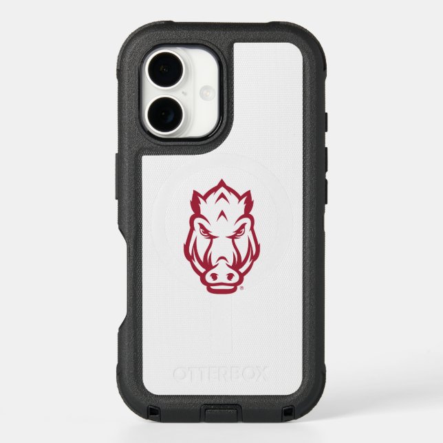 Arkansas Razorbacks Mascot Logo Otterbox iPhone Case (Back)