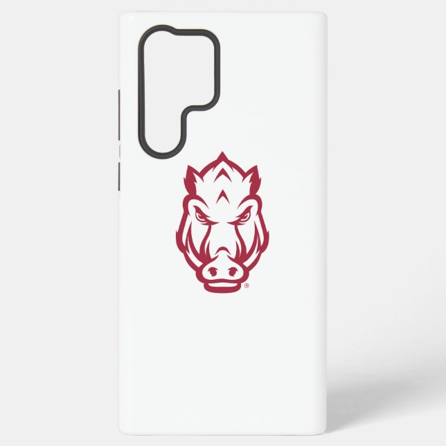 Arkansas Razorbacks Mascot Logo Samsung Galaxy Case (Back)