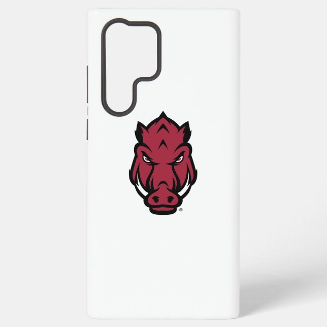 Arkansas Razorbacks Mascot Logo Samsung Galaxy Case (Back)
