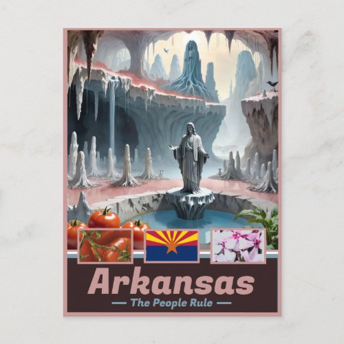 Arkansas Reverie Surreal State Keepsake Postcard